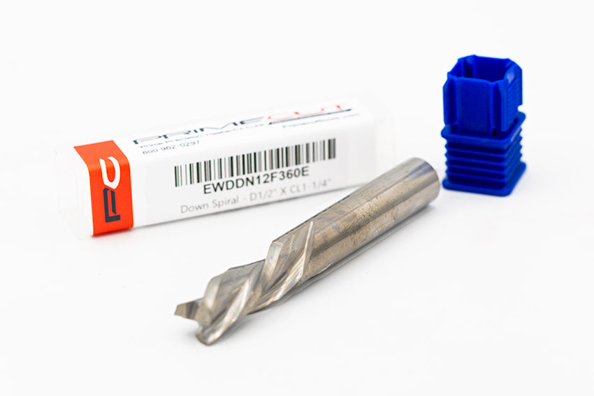 Down-Cut Spiral 1/2"Dia. x CL1-1/4" x OAL3-1/2" x F3 (B35)