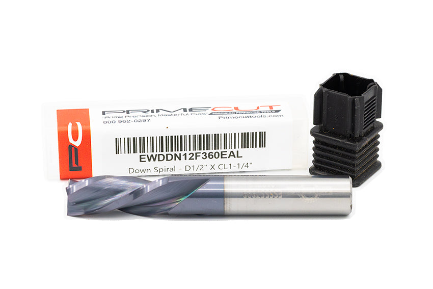 PrimeCut Down-Cut Spiral Bits