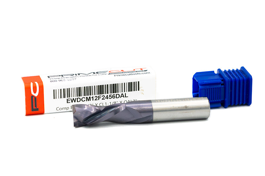 Compression Bit 1/2"Dia. x CL1-1/8" X OAL3" X UC.5620 X F2 AlTi-Cr-N