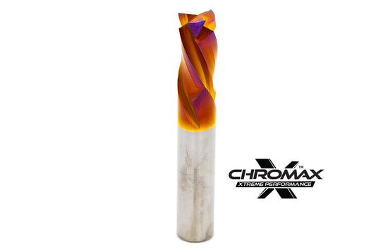 Compression Bit 1/2"Dia. X CL7/8" X OAL3" X UC.200 X F3 Alti-Cr-N