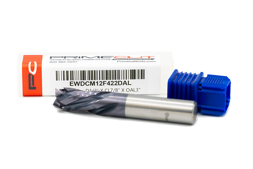 Compression Bit 1/2"Dia. X CL7/8" X OAL3" X UC.200 X F4 AlTi-Cr-N