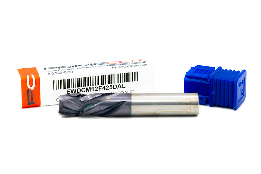 Compression Bit 1/2"Dia. X CL7/8" X OAL3" X UC.500 X F4 AlTi-Cr-N