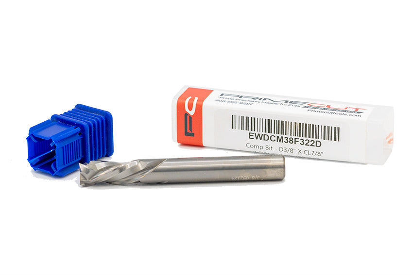 Compression Bit 3/8"Dia. X CL7/8" X OAL3" X UC.200 X F3