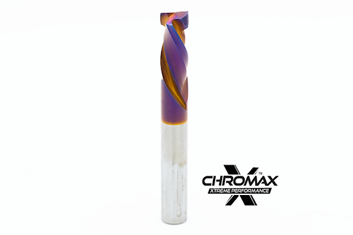 Compression Bit 3/8"Dia. X CL7/8" X OAL3" X UC.200 X F2 AlTi-Cr-N