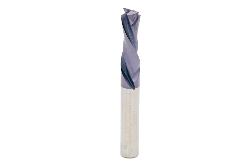 Compression Bit 3/8"Dia. X CL1-1/8" X OAL3" X UC.200 X F2 Alti-Cr-N