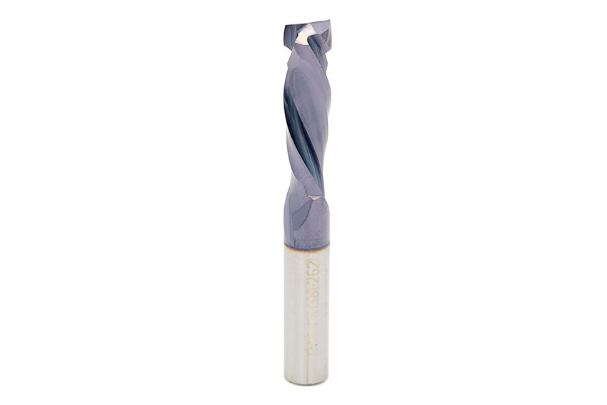 Compression Bit 3/8"Dia. X CL1-3/8" X OAL3" X UC.200 X F2 AlTi-Cr-N