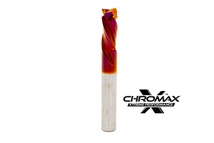 Compression Bit 3/8"Dia. X CL7/8" X OAL3" X UC.200 X F3 AlTi-Cr-N