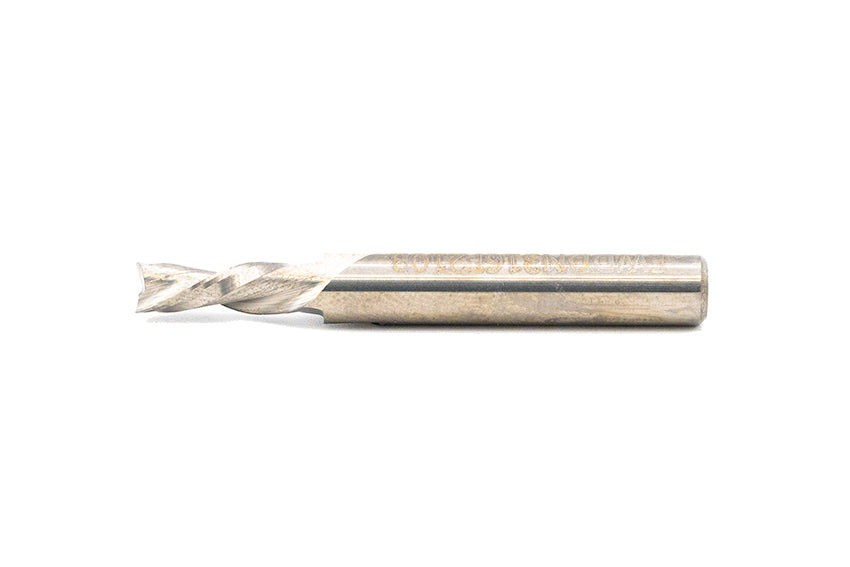 Down-Cut Spiral 3/16"Dia. x CL1/2" x OAL2" x SH1/4" x F2 (B4)