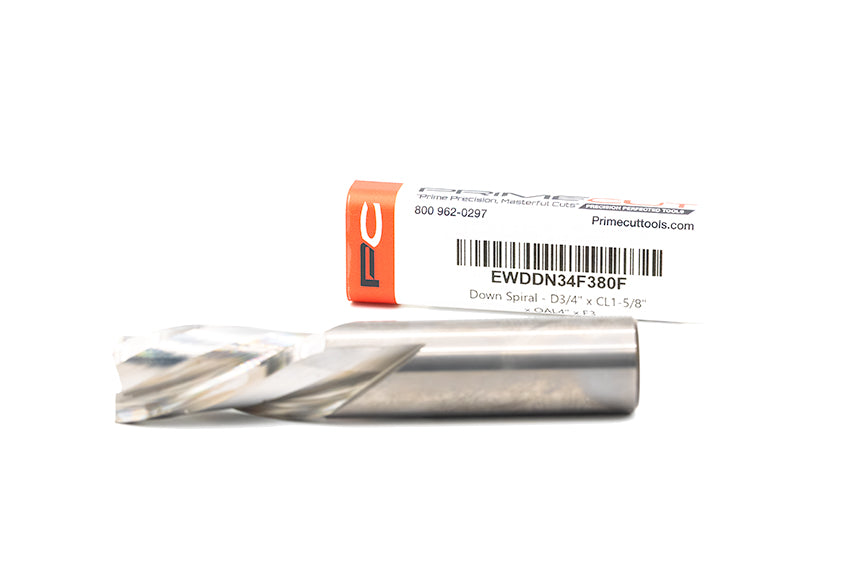 Down-Cut Spiral 3/4"Dia. x CL1-5/8" x OAL4" x F3 (B40)