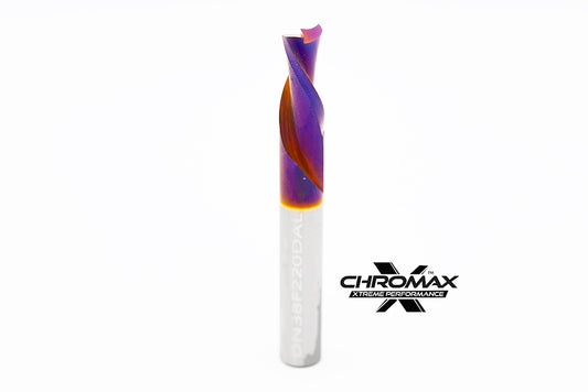 Down-Cut Spiral 3/8"Dia. x CL7/8" x OAL3" x F2 Alti-Cr-N (B24)