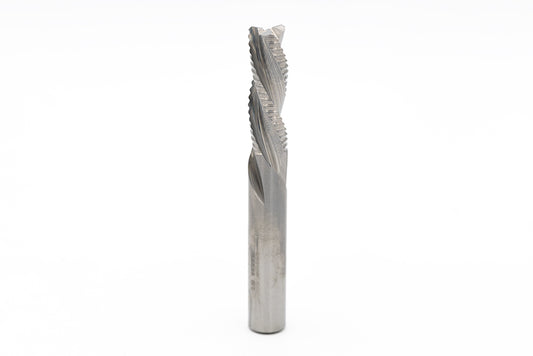 Down-Cut Spiral Rougher 3/8"Dia. x CL1-1/4" x OAL3" x F3