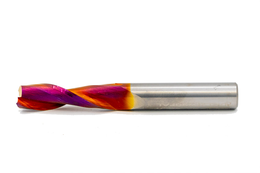 Up-Cut Spiral 1/2"Dia. x CL1-3/4" x OAL4" x F2 AlTi-Cr-N (A26)