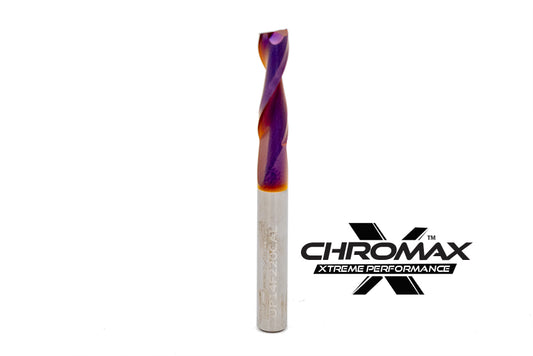 Up-Cut Spiral 1/4"Dia. x CL7/8" x OAL2 1/2" x F2 AlTi-Cr-N (A8)