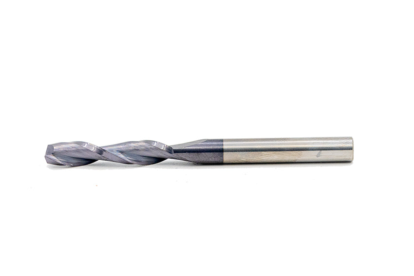 Up-Cut Spiral 1/4"Dia. x CL1 1/4" x OAL3" x F2 AlTi-Cr-N (A12)